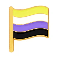 Multi-Pack Nonbinary Pride Pin Set - 4 Pack