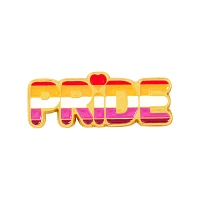 Multi-Pack Lesbian Pride Pin Set - 4 Pack