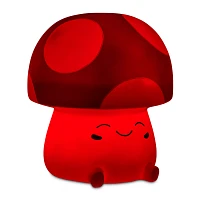 Cute Mushroom LED Lamp