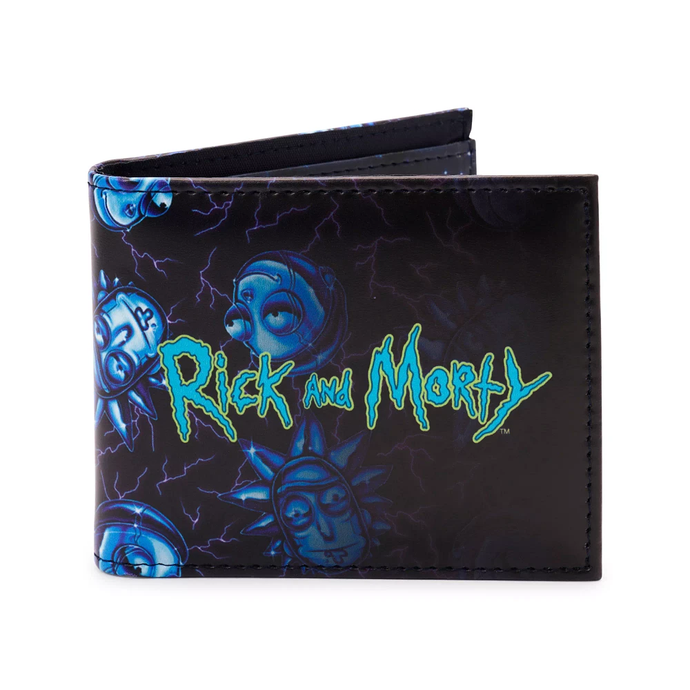 Electric Rick and Morty Bifold Wallet