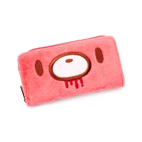 Fuzzy Gloomy Bear Zip Wallet