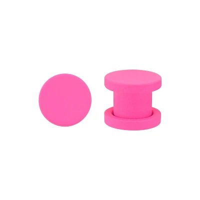 Pink Matte Screw Fit Plugs