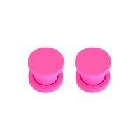 Pink Matte Screw Fit Plugs