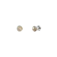 White Iridescent Plugs