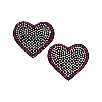 Reusable Crystal Heart Pasties