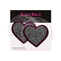 Reusable Crystal Heart Pasties