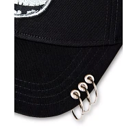 Black Jack Skellington Snapback Hat - The Nightmare Before Christmas