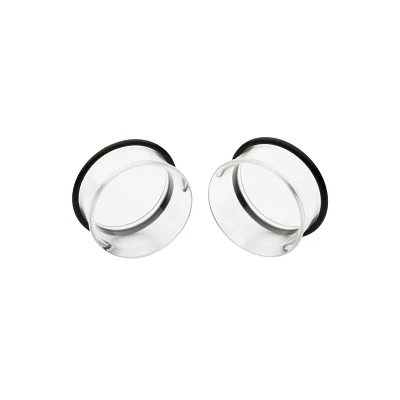 Clear Acrylic Single Flare Tunnels - 00 Gauge