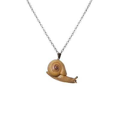 Snail Chain Necklace