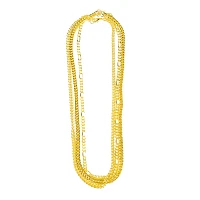 Goldtone 3 Piece Chain Necklace