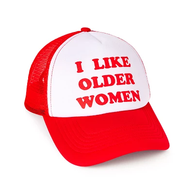 I Like Older Woman Trucker Hat - Danny Duncan