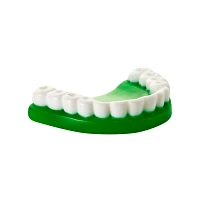Yellow & Green Denture Dangle Earrings