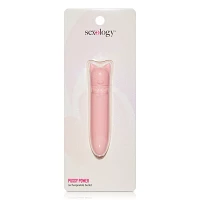 Pussy Power 8-Function Rechargeable Waterproof Bullet Vibrator 5.3 Inch - Sexology