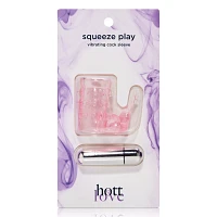 Squeeze Play Vibrating Cock Sleeve - Hott Love