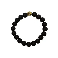 Swirl and Black Long Distance Beaded Bracelets
