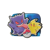 Loungefly Pikachu x Gengar Zip Wallet - Pokémon