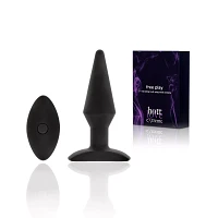 Free Play Vibrating Butt Plug 5 Inch - Hott Love Extreme