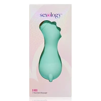 C-Rex 7-Function Rechargeable Waterproof Clitoral Massager 4.9 Inch - Sexology