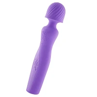 Fantasy Flowers 8-Function Rechargeable Wand Massager 9 Inch - Hott Love