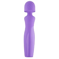Fantasy Flowers 8-Function Rechargeable Wand Massager 9 Inch - Hott Love