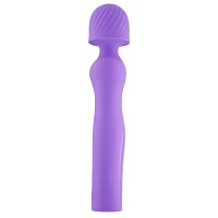 Fantasy Flowers 8-Function Rechargeable Wand Massager 9 Inch - Hott Love