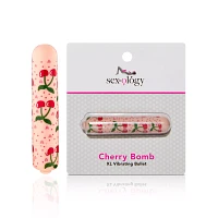 Cherry Bomb 10-Function Waterproof XL Bullet Vibrator 3.25 Inch - Sexology