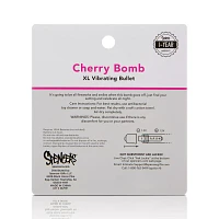 Cherry Bomb 10-Function Waterproof XL Bullet Vibrator 3.25 Inch - Sexology