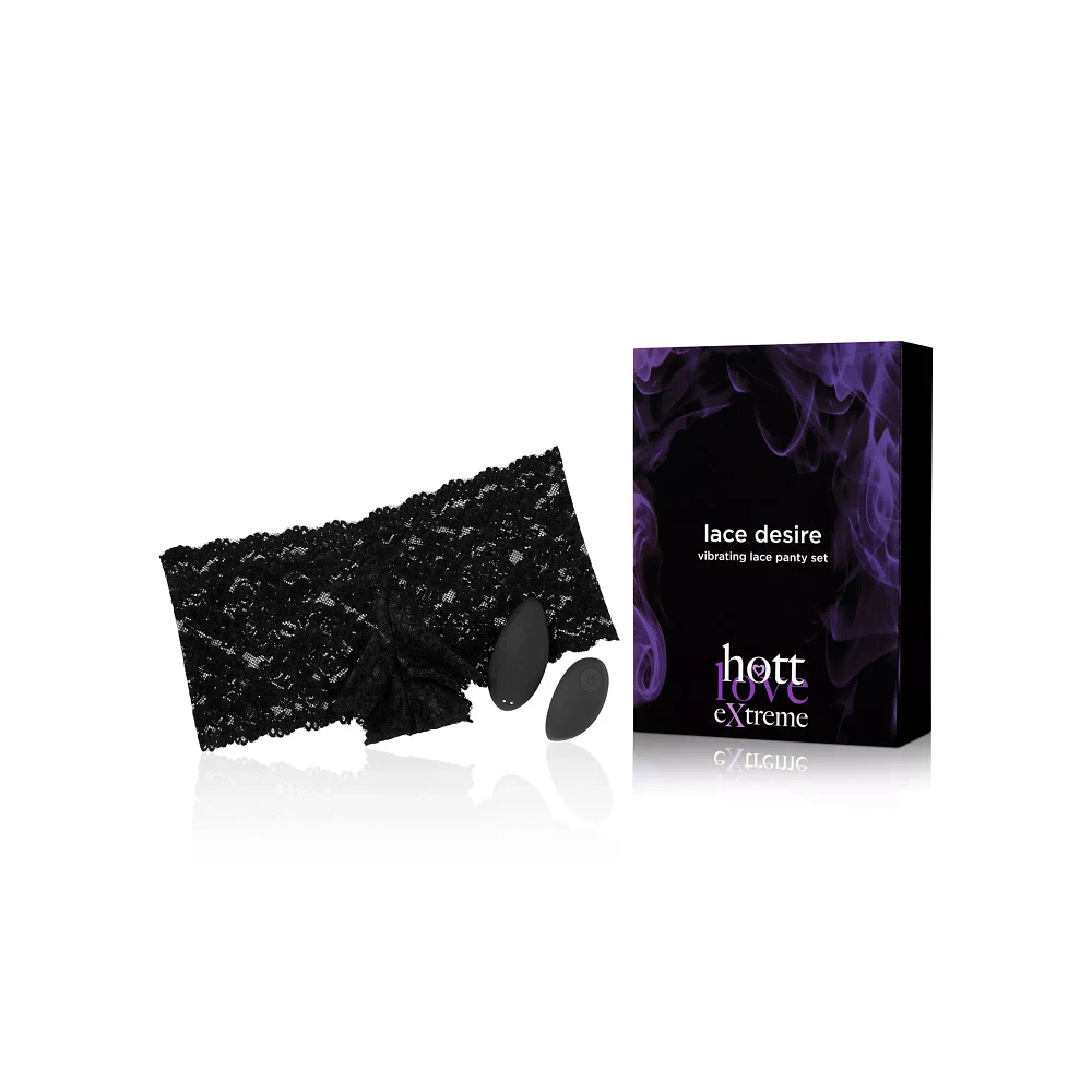 Lace Desire Vibrating Lace Panties - Hott Love Extreme