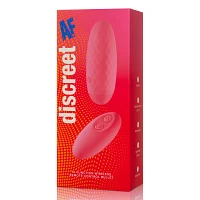 Discreet AF 10-Function Wireless Remote Control Rechargeable Waterproof Bullet Vibrator Pink - 3 Inch