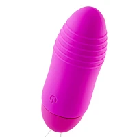 Discreet AF 10-Function Wireless Remote Control Rechargeable Waterproof Bullet Vibrator Fuchsia - 3 Inch