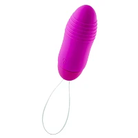 Discreet AF 10-Function Wireless Remote Control Rechargeable Waterproof Bullet Vibrator Fuchsia - 3 Inch
