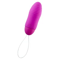 Discreet AF 10-Function Wireless Remote Control Rechargeable Waterproof Bullet Vibrator Fuchsia - 3 Inch