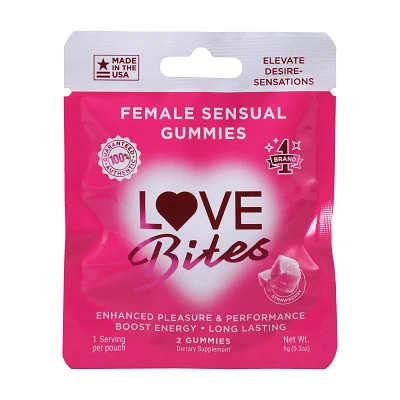Love Bites Female Sensual Enhancement Gummies - 2 Count