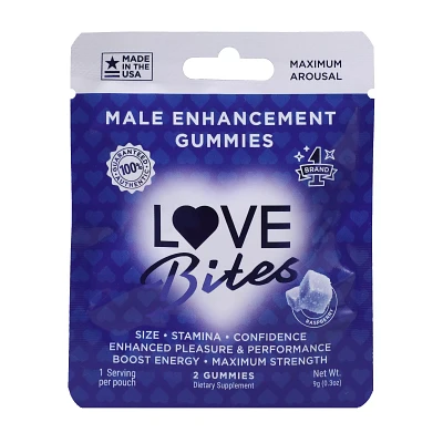 Love Bites Male Sensual Enhancement Gummies - 2 Count