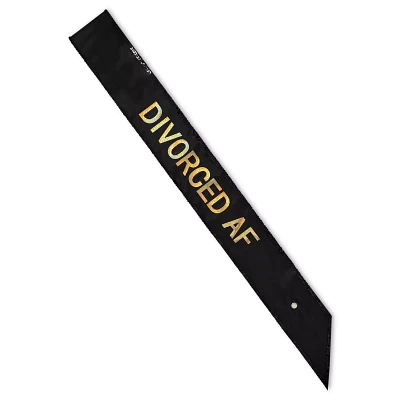 Divorced AF Sash