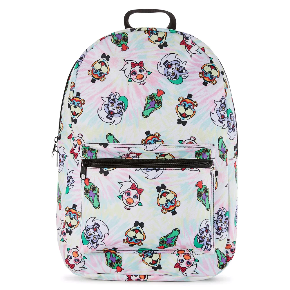 Pastel Tie-Dye Five Nights at Freddy’s Backpack