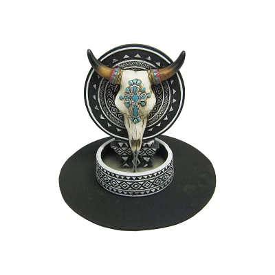 Cow Skull Backflow Incense Burner