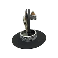 Cow Skull Backflow Incense Burner