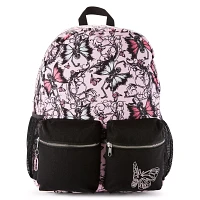 Pink Dancing Butterfly Skeleton Backpack