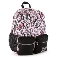 Pink Dancing Butterfly Skeleton Backpack