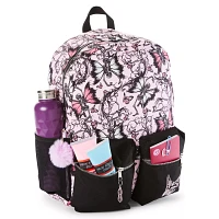 Pink Dancing Butterfly Skeleton Backpack