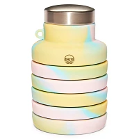 Tie Dye Pastel Collapsible Water Bottle