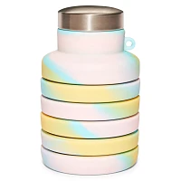 Tie Dye Pastel Collapsible Water Bottle