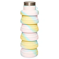 Tie Dye Pastel Collapsible Water Bottle