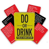 Public Humiliation Do or Drink Card Game