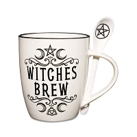 Witches Brew Coffee Mug with Spoon - 12 oz.