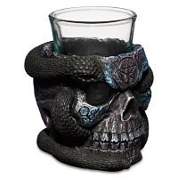 Black Skull Shot Glass - 2 oz.