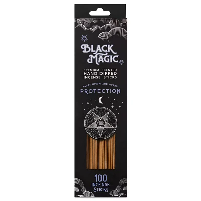 Black Opium and Myrrh Protection Incense Sticks - 100 Pack