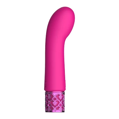 Her Majesty 10-Function Rechargeable Waterproof G-Spot Vibrator - 4.7 Inch