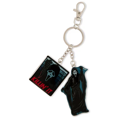 Ghost Face Charm Keychain